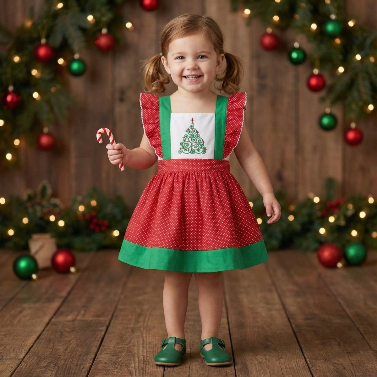 Oh Christmas Tree Dress (RTS)