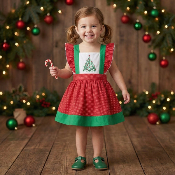 Oh Christmas Tree Dress (RTS)