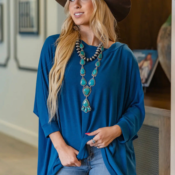 Hacci Top - Teal (RTS)