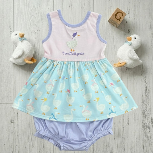 Silly Goose - Girls Bloomer Set (RTS)