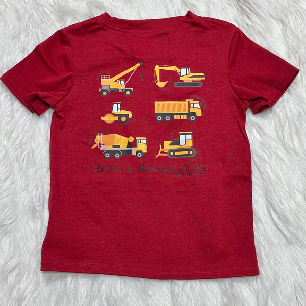 He's Still Working On Me Tees (RTS)