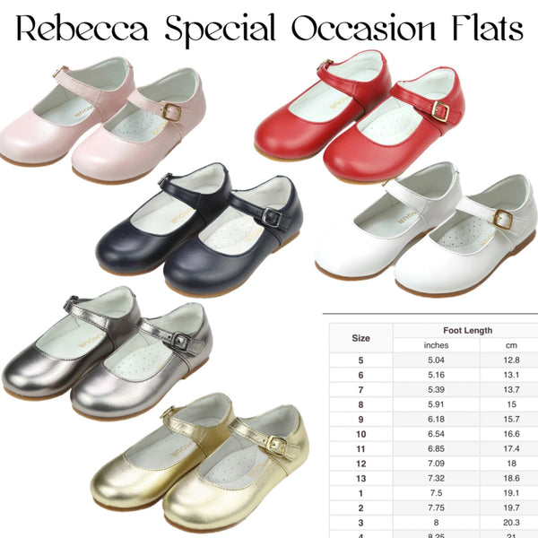Rebecca Special Occasion Flat by L'Amour