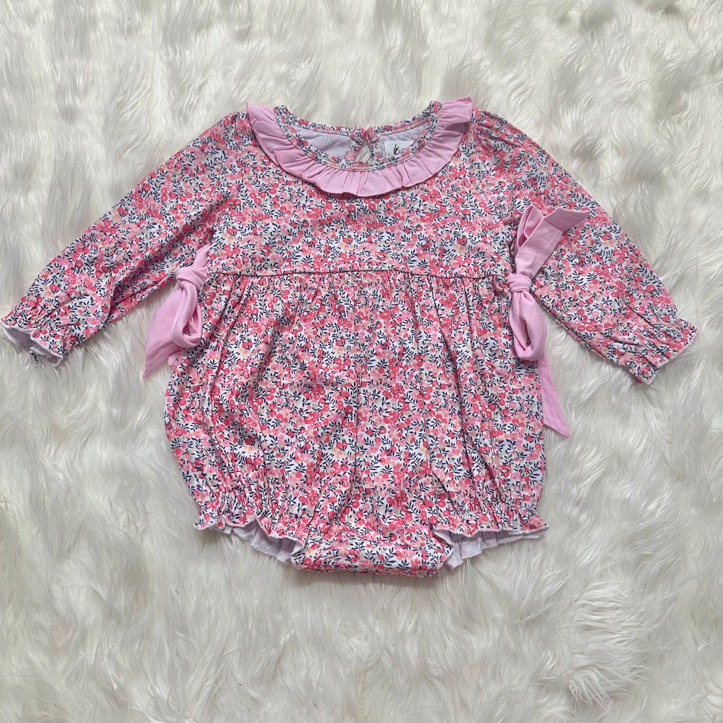 Pretty in Pink Floral Bubble (RTS)
