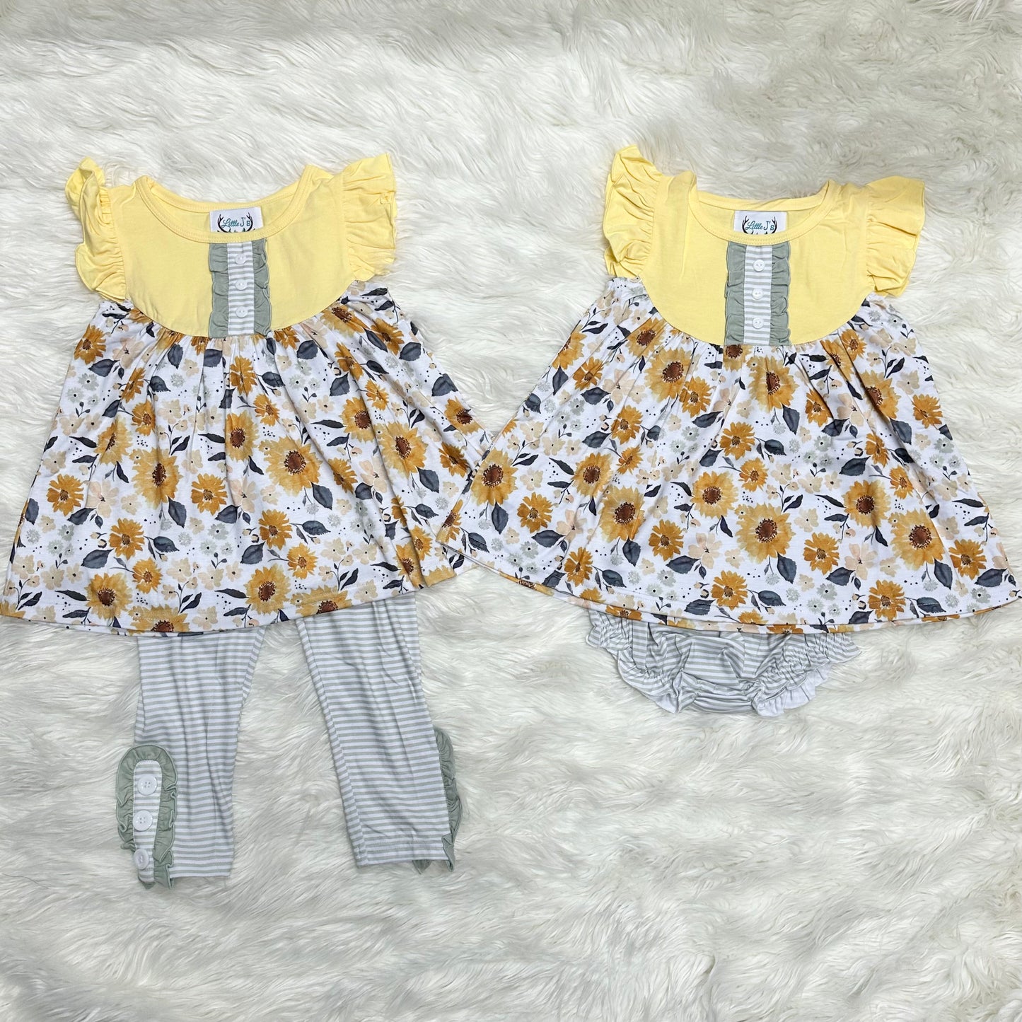 Sunny Day Legging And Bloomer Sets (RTS)