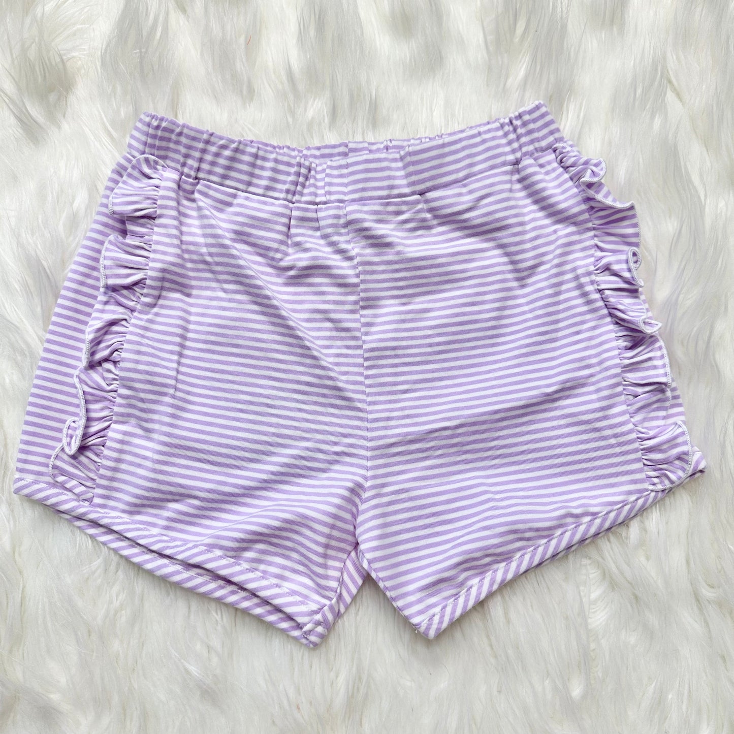 Girls Striped Shorts (RTS)