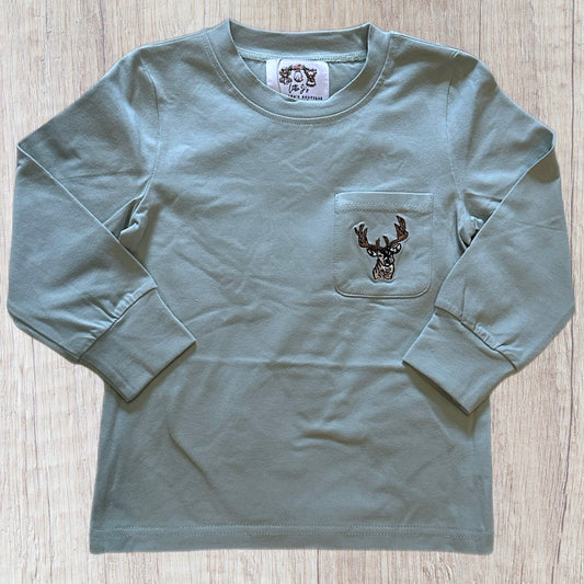 For The Boys Long Sleeve - Deer (RTS)