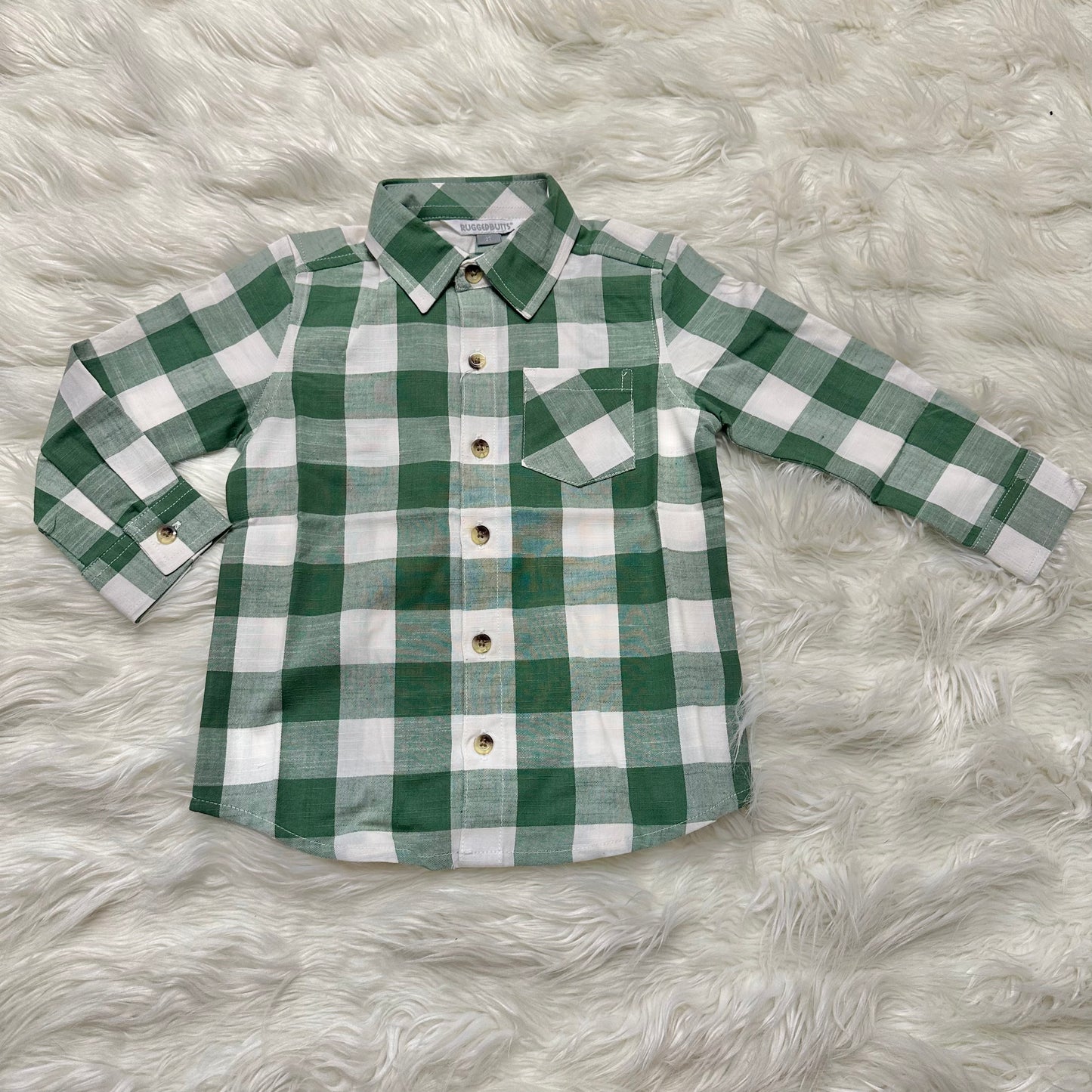 RB Ivy Plaid Button Up (RTS)