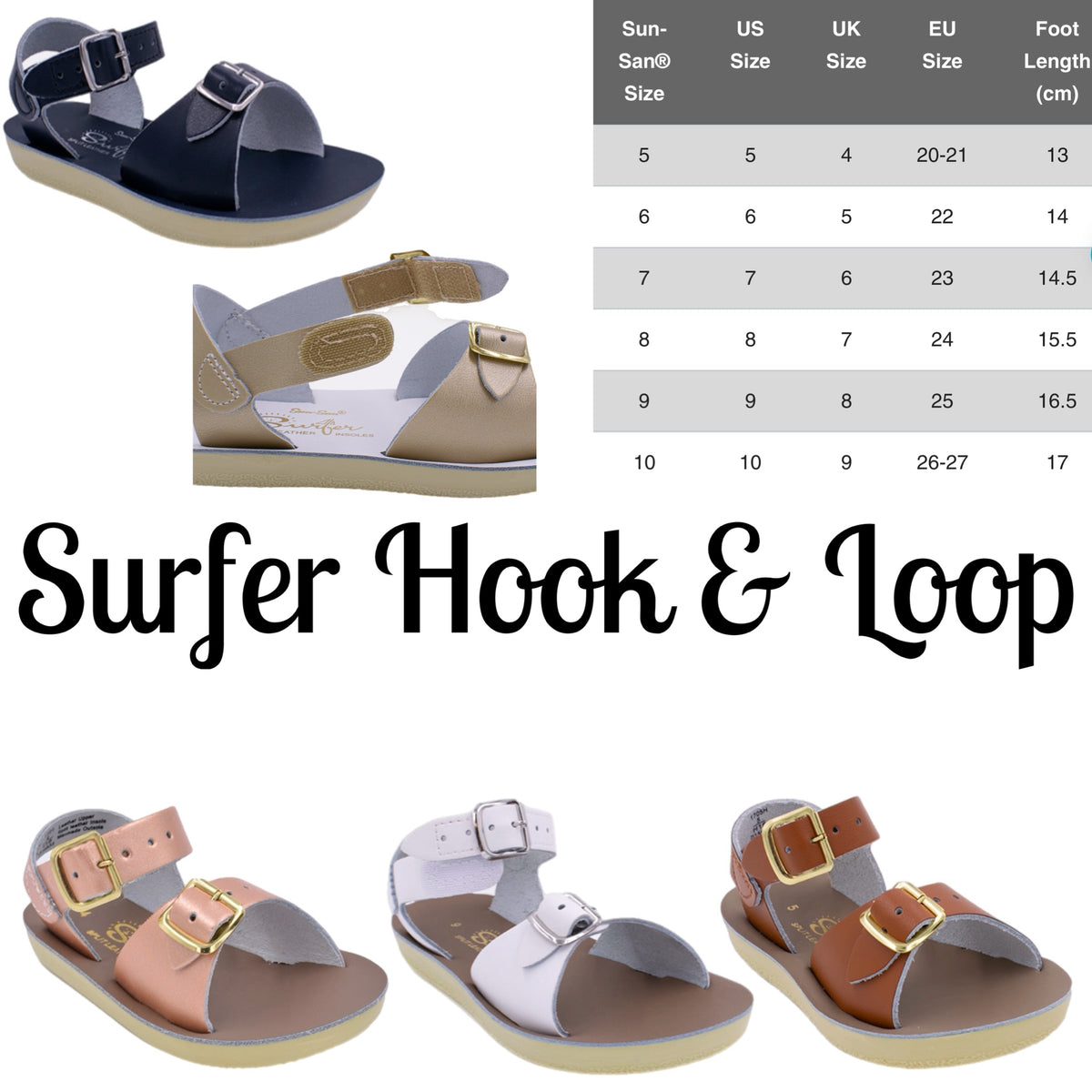 SunSan Child/Youth Surfer Hook & Loop (ETA 3 Weeks)