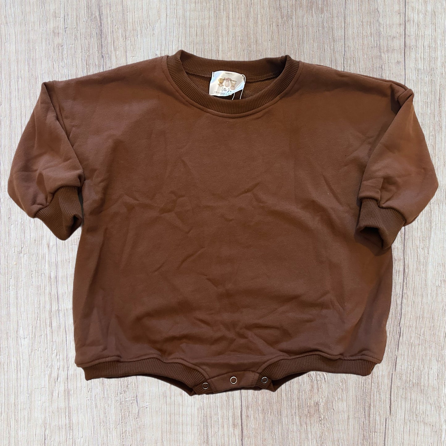 3T Brown Sweater Bubble (RTS)