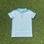 Blue Gingham Polo (RTS)