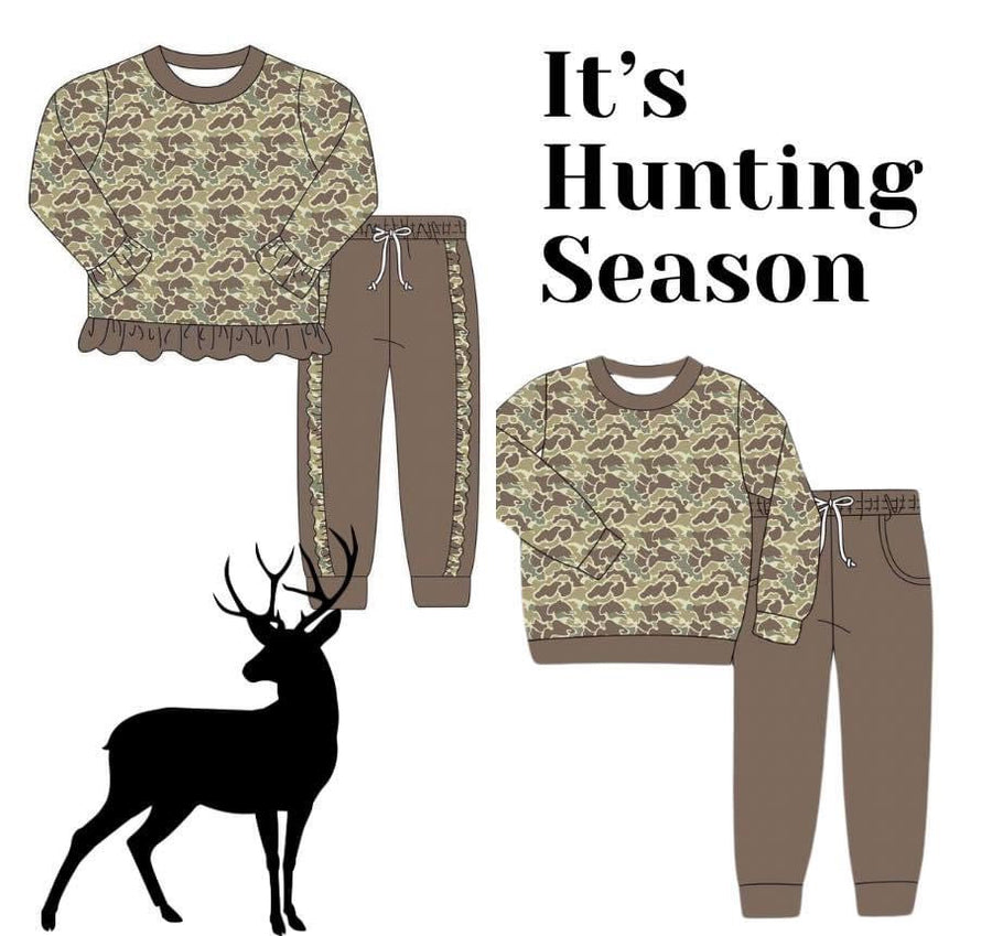It's Hunting Season Joggers- Girls (RTS)