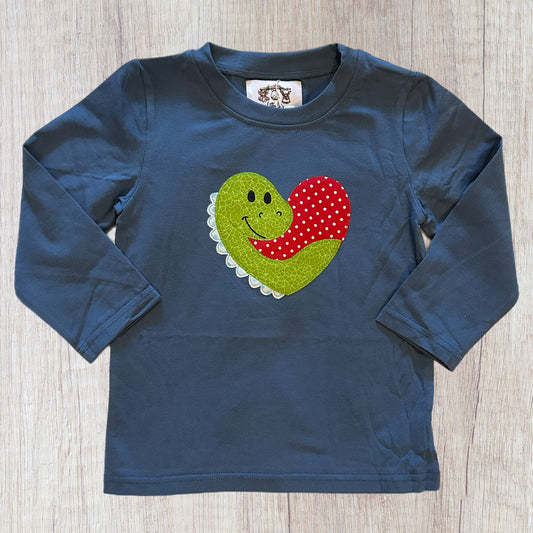 Dino Valentine Boy Shirt (RTS)