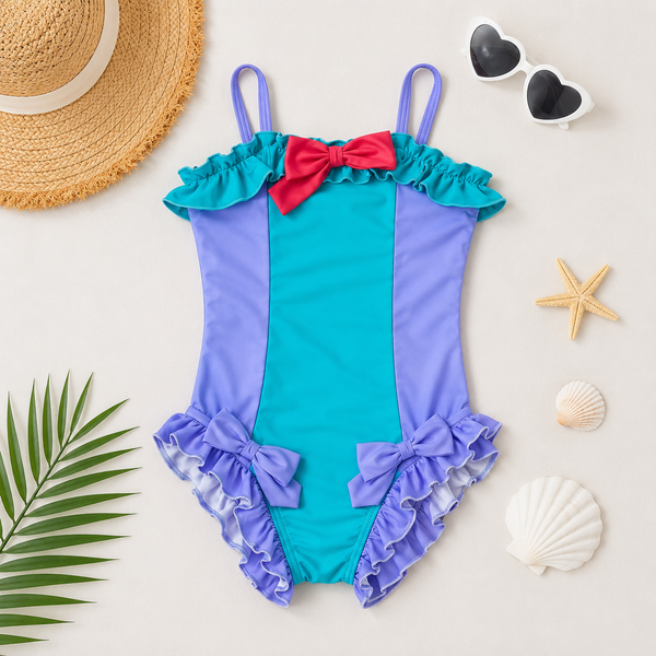 Purple Princess Swim - 1 Piece (RTS)