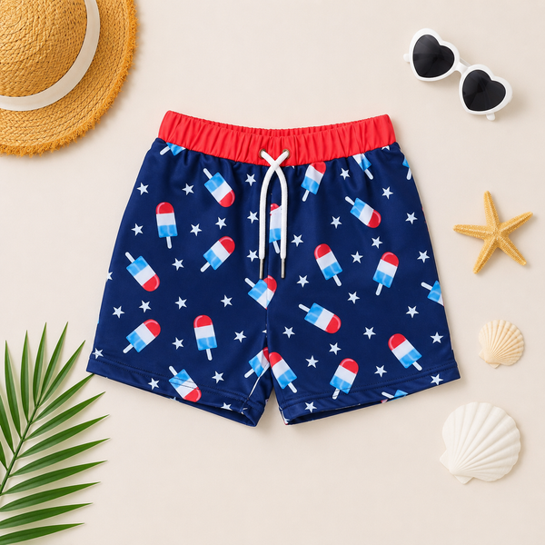 Bomb Pop Swim Trunks (RTS)