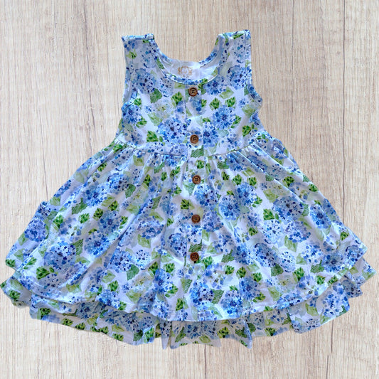 2T Happy Hydrangea Collection Dress (RTS)