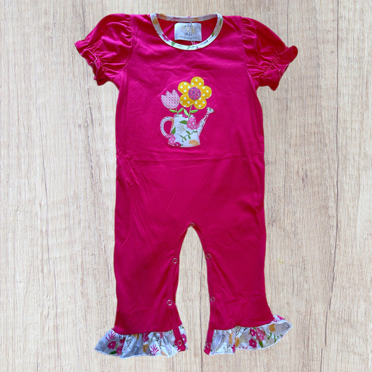 May Flowers Romper (RTS)