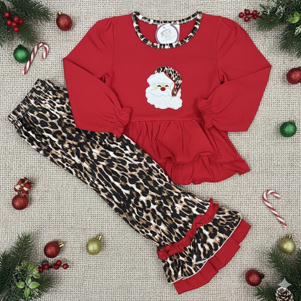Santa Baby Girls Set (RTS)