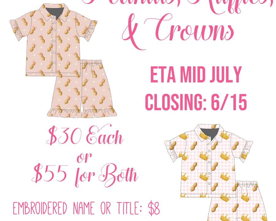 PO24: Peanuts, Ruffles, & Crowns (ETA MID JULY)