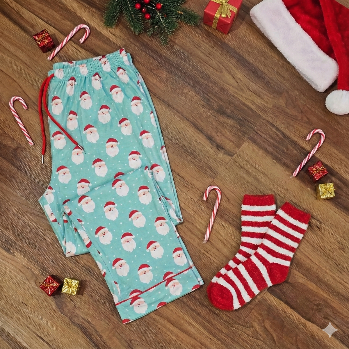 Santa I Know Him Lounge - Adult Pants (RTS)