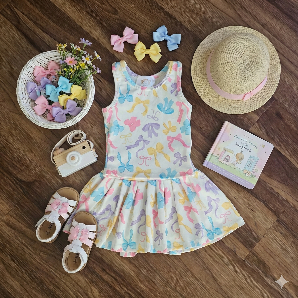 All Things Girly - Colorful Bows (RTS)