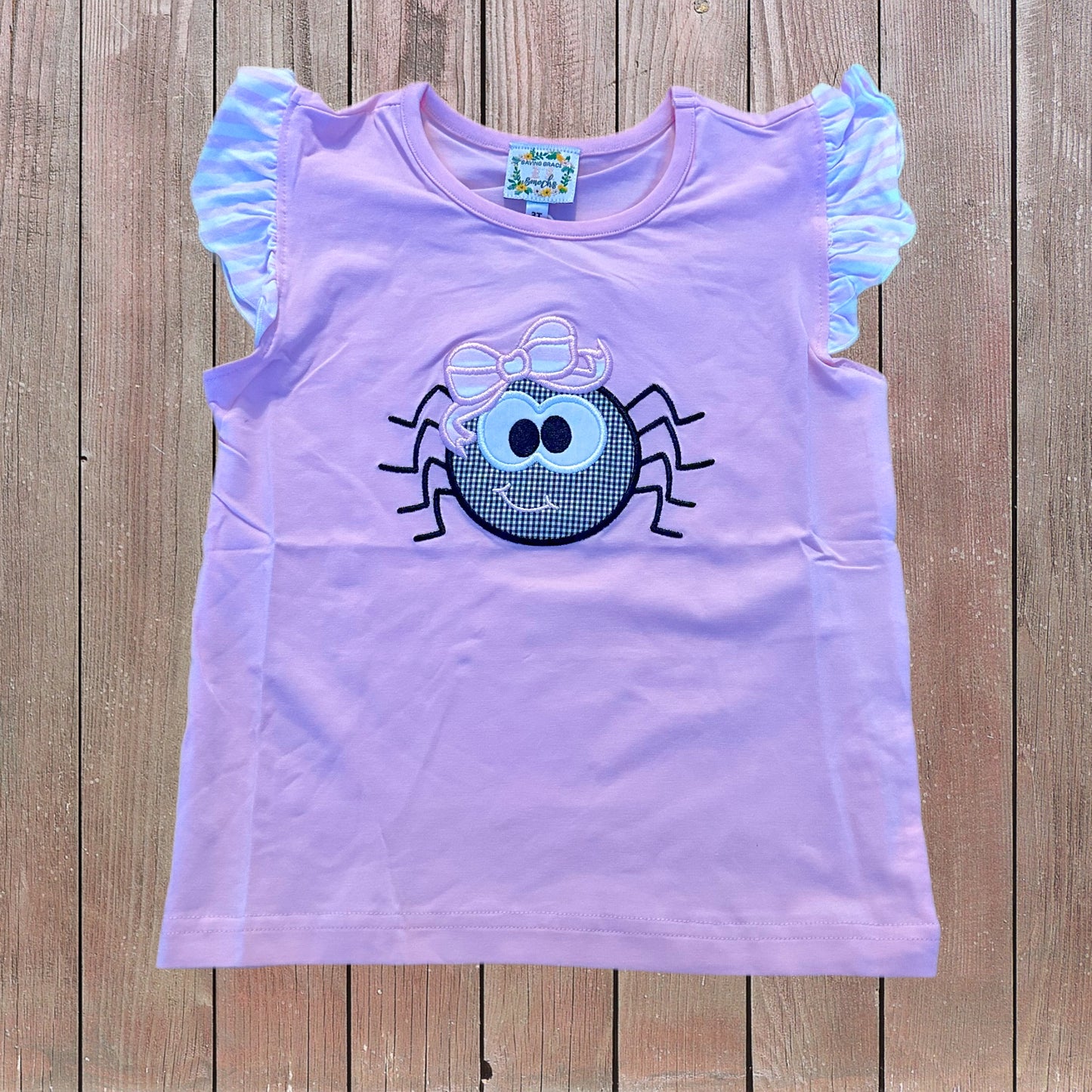 Sassy Spider Shirt 3T (RTS)