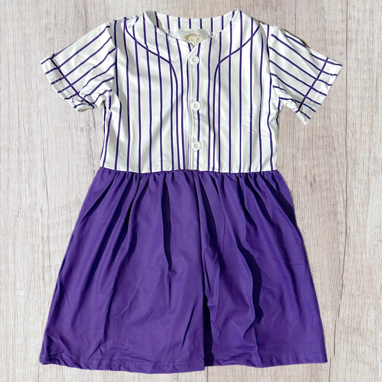 4T Jersey Dress - Purple (RTS)