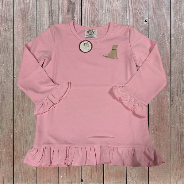 Simple Stitch Girls Pullover - Dog (RTS)