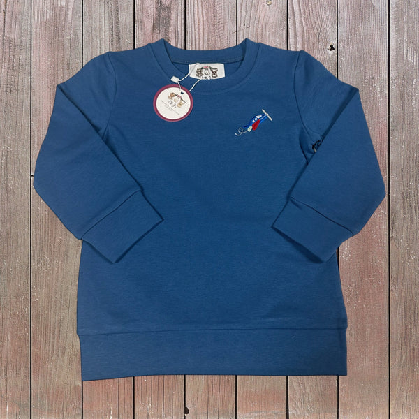 Simple Stitch Boys Pullover - Airplanes (RTS)