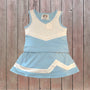 Cheer Outfits Collections Light Blue And White (RTS)