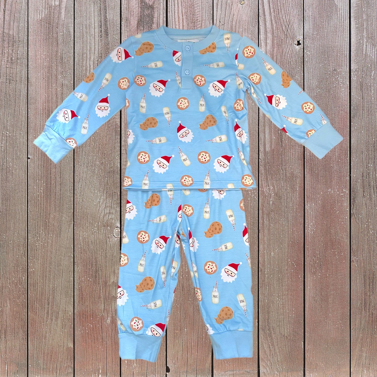 Milk And Cookies Loungewear Set Blue (RTS)