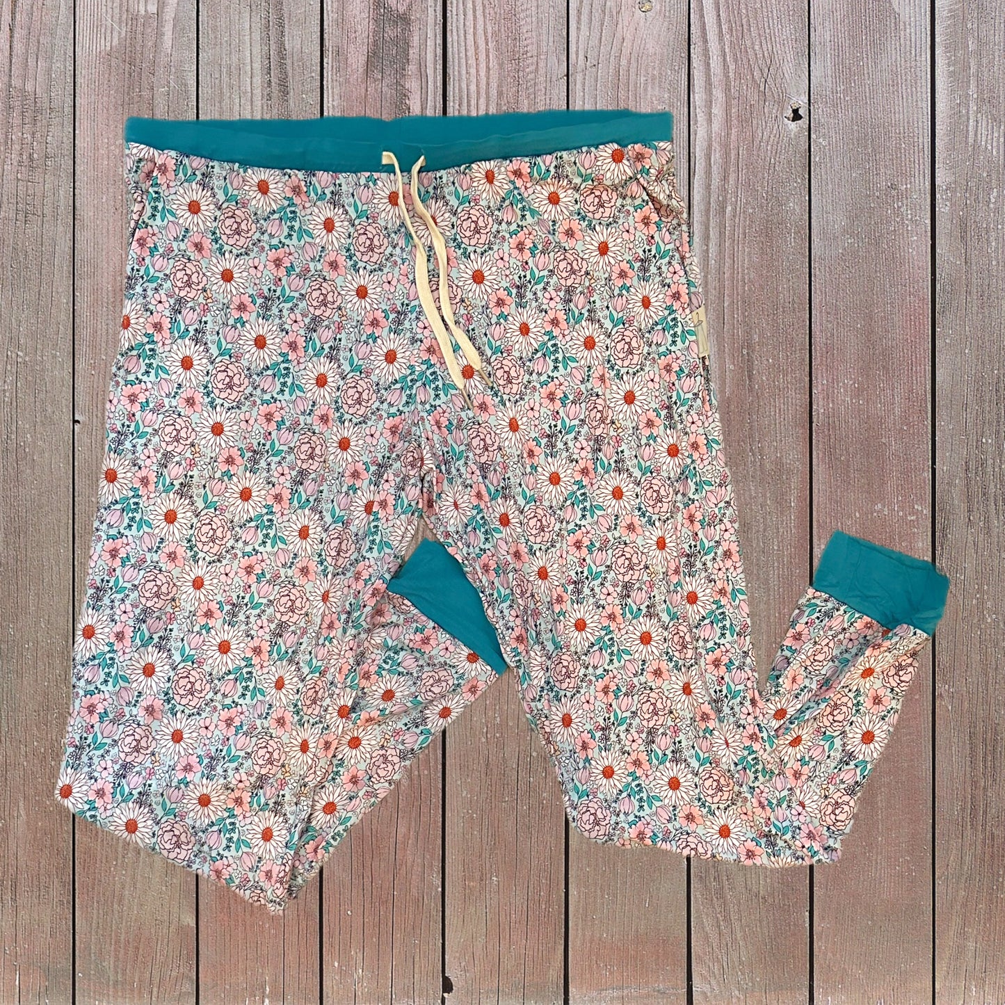 Bella’s Floral Bamboo Lounge Pants For Mom (RTS)