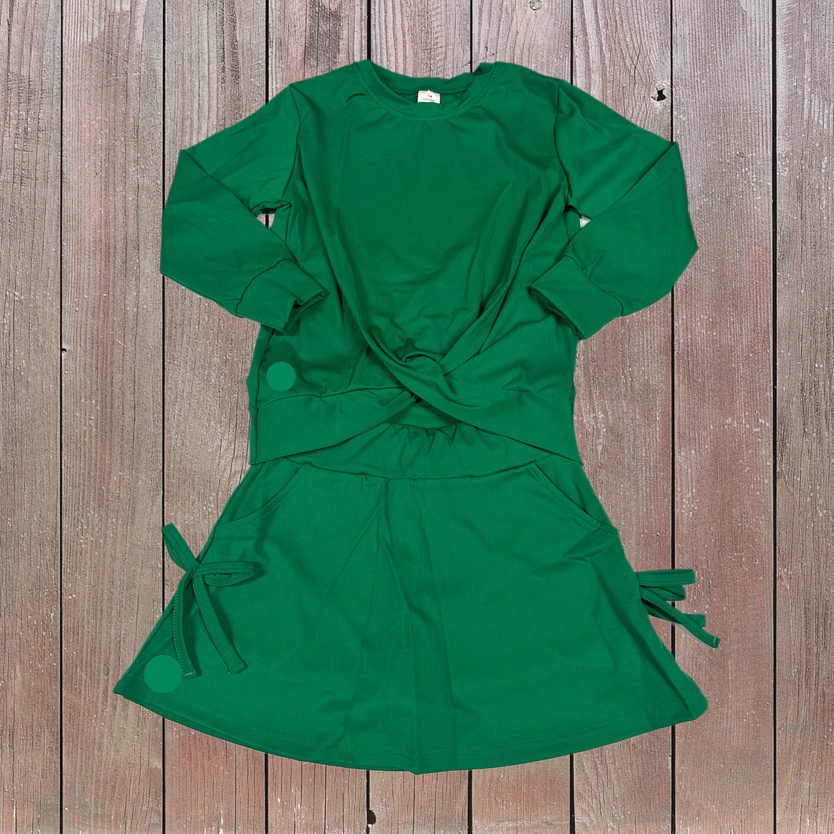 Athletic Pullover Set - Green (RTS)