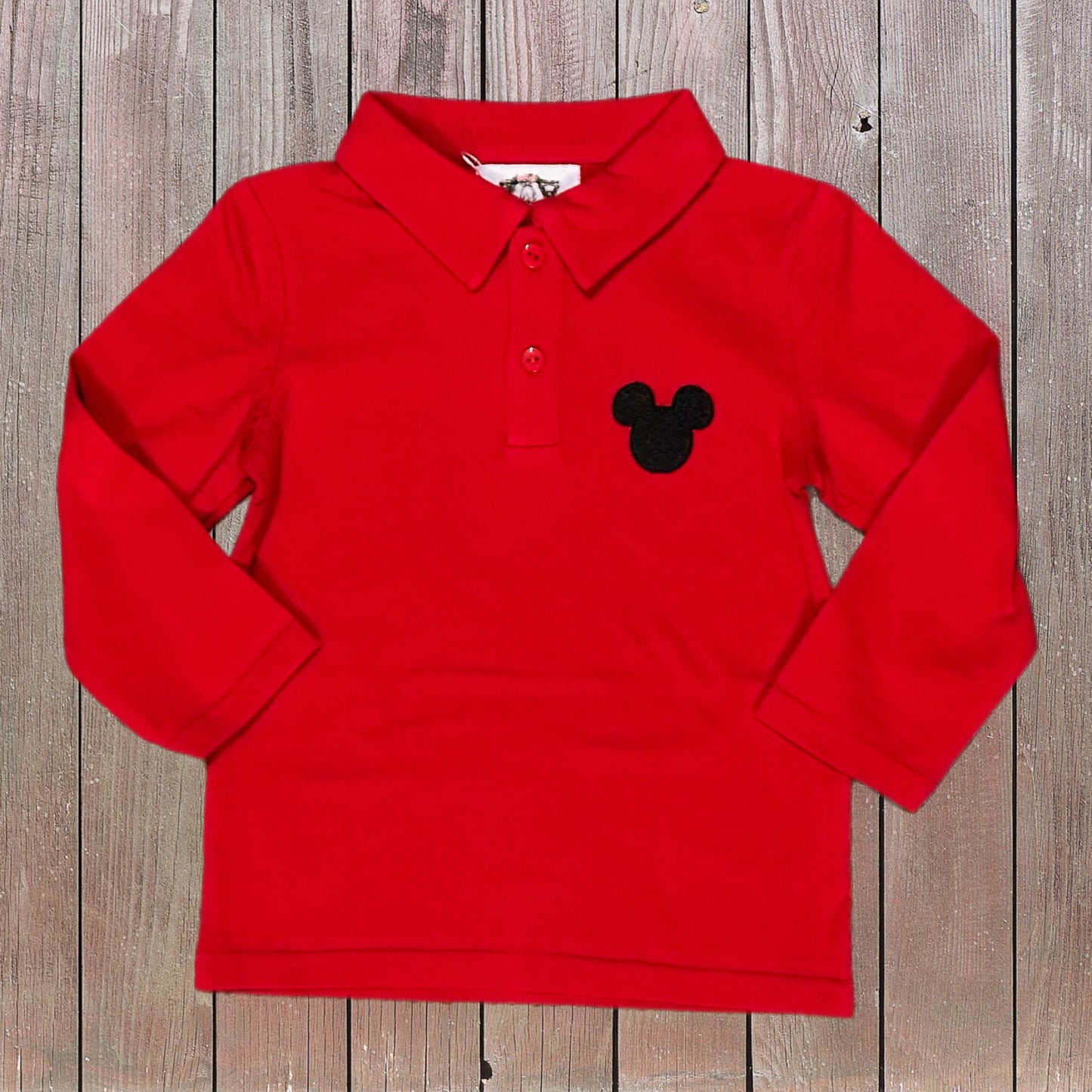 Collared Long Sleeve Shirt Mouse (RTS)