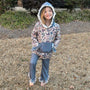 Girls Camo Hoodie Collection- Grey (RTS)