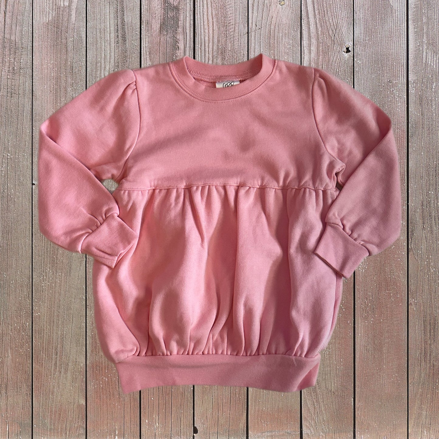 Bubble Sweatshirt Blush Pink (RTS)