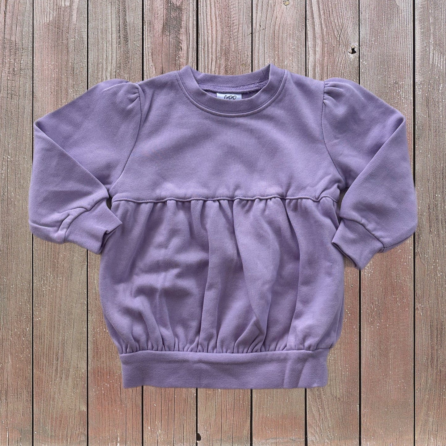 Bubble Sweatshirt Light Purple (RTS)