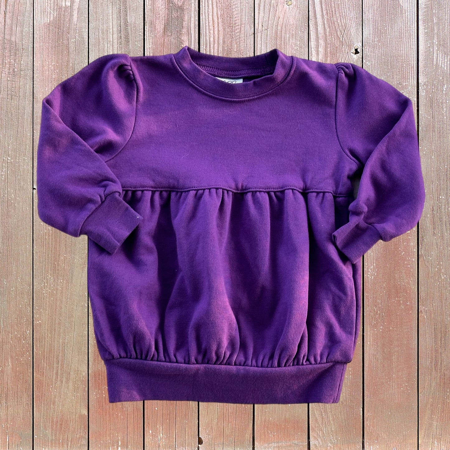 Bubble Sweatshirt Purple (RTS)