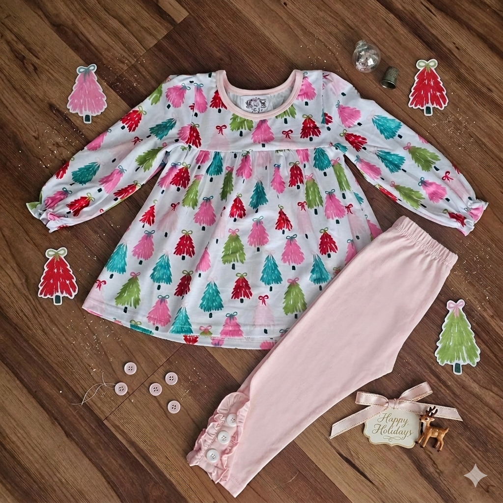 Colorful Christmas Tree Set (RTS)
