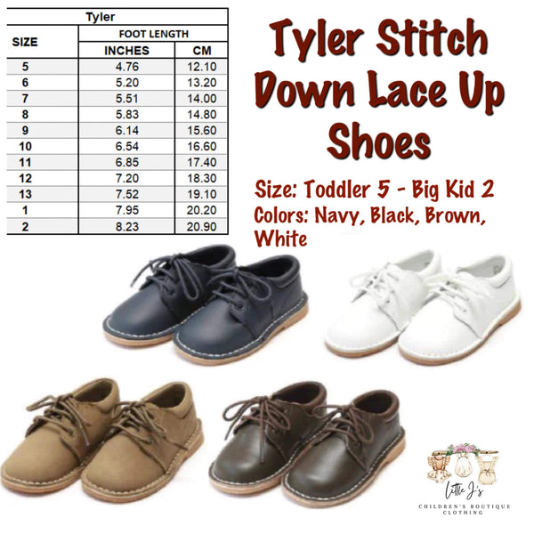 Tyler Stitch Down Lace Up Shoes by L’Amour