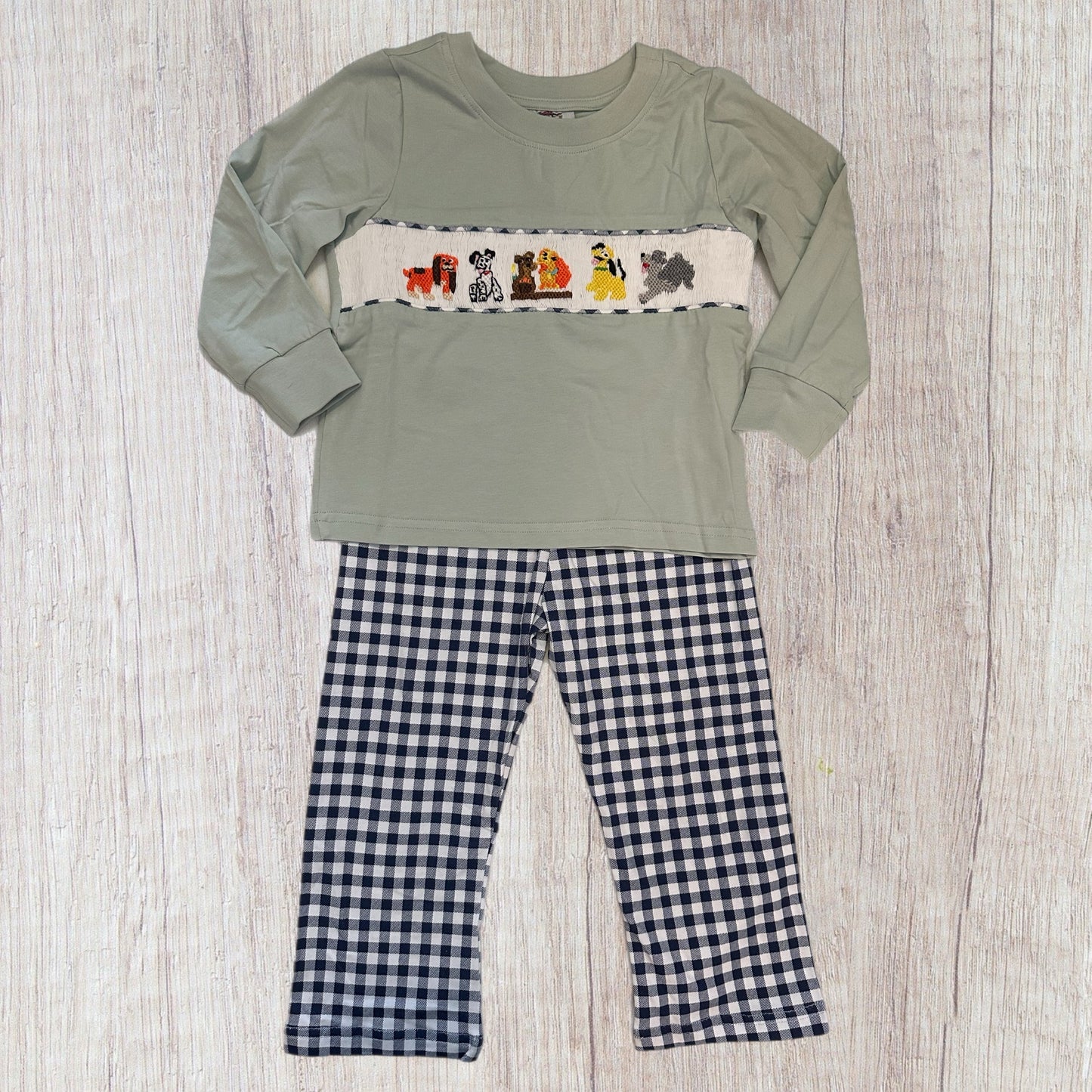 Classic Puppy Friends Collection Boys Pant Set (RTS)
