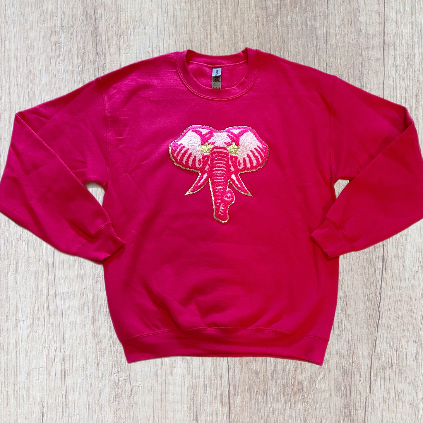 Adult Medium Pink Elephant Sweater (RTS)