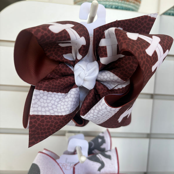 5.5” Football Bow (RTS)