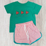 French Knot So Berry Sweet - Boy Short Set (RTS)