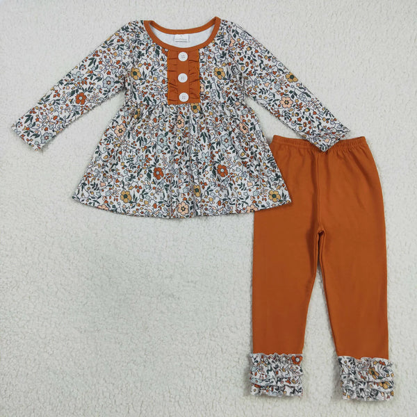 PO35 QS: Fall Floral Pant Set (ETA 3/4 Weeks)