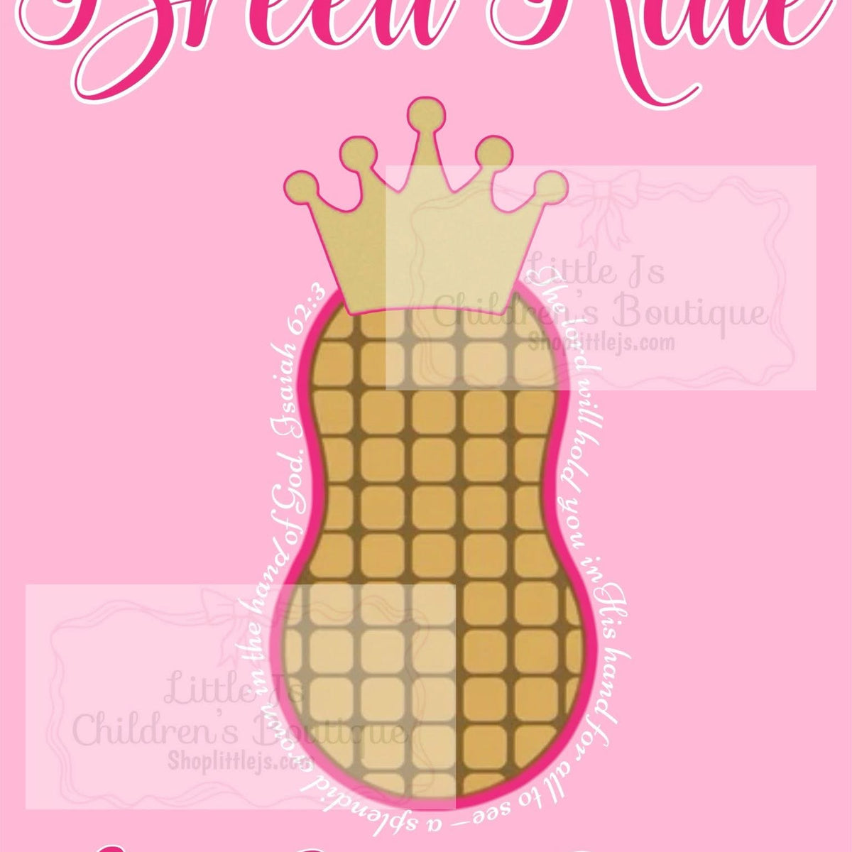 CUSTOM PEANUT BLANKETS (ETA 4 WEEKS)