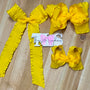 Ruffle Tail Ribbon Bows (RTS)