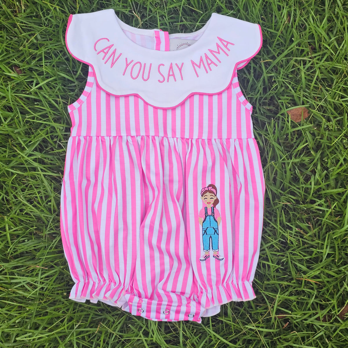 Can You Say Mama - Girl Bubble (RTS)