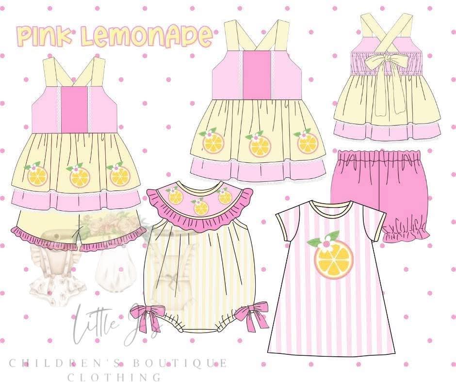S&H Pink Lemonade- Dress (RTS)