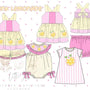 S&H Pink Lemonade- Dress (RTS)