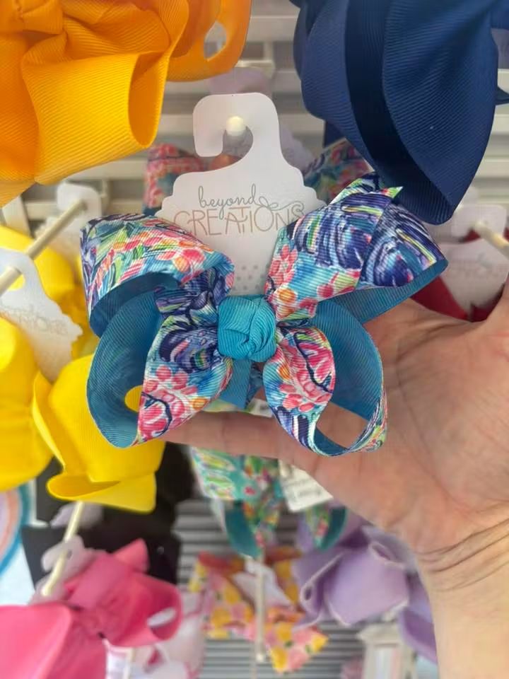 LP Inspired Aqua 4.5" Bow (RTS)